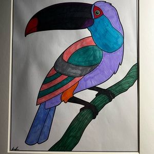 Black and white brought to life
Colorful Animal Print
BRIGHT and BOLD!